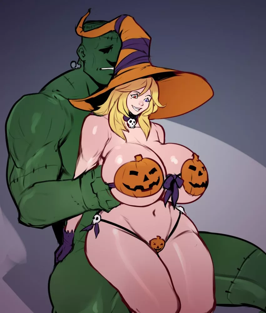 The softer side of Frankenstein's monster... or maybe the harder one [Frankenstein] (izra)