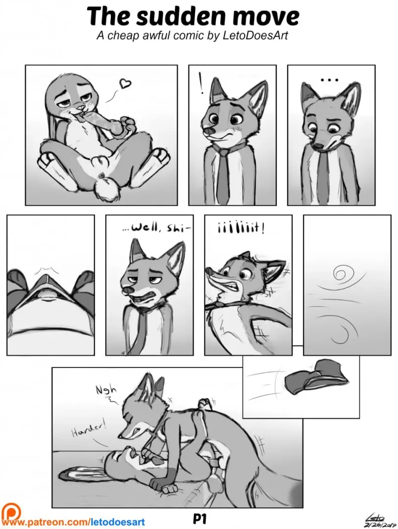 The sudden move (by LetoDoesArt)