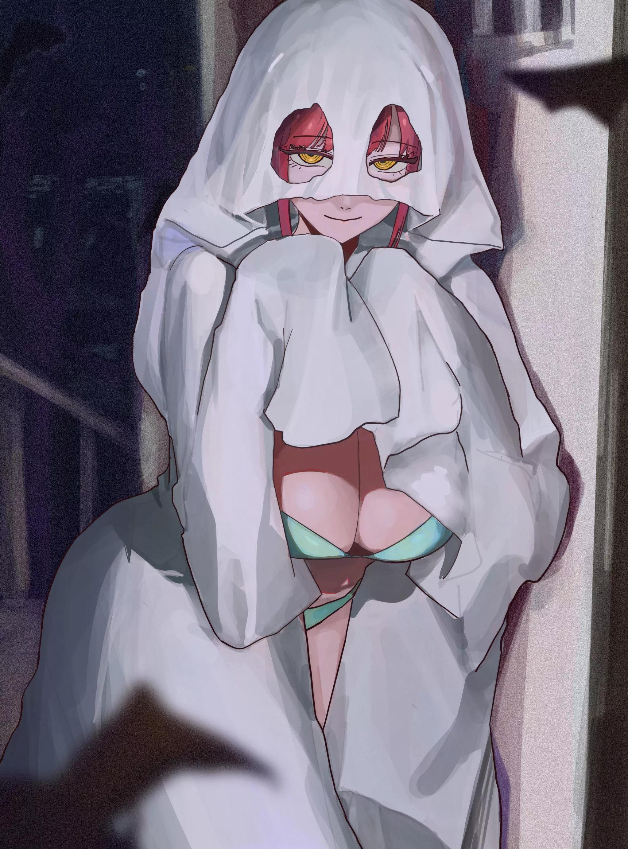 The trick or treat devil