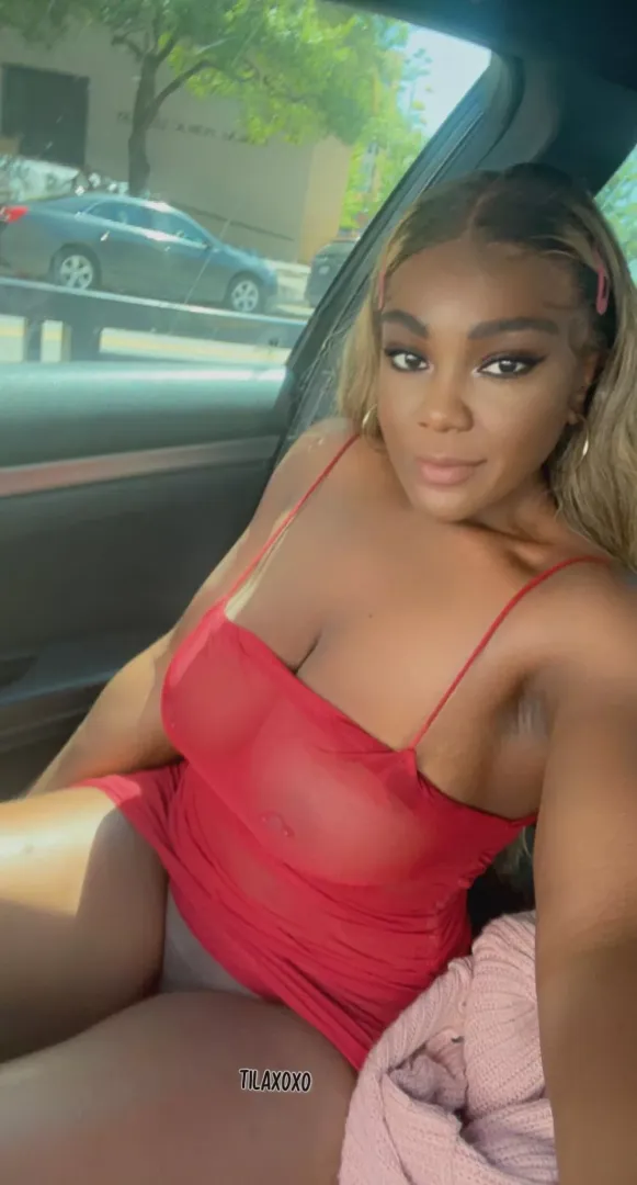 The Uber driver had a great view