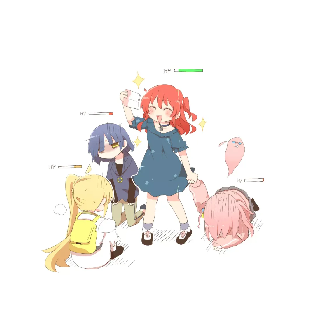 The waifu dragging you around (By Rebecca) [Bocchi the Rock!]