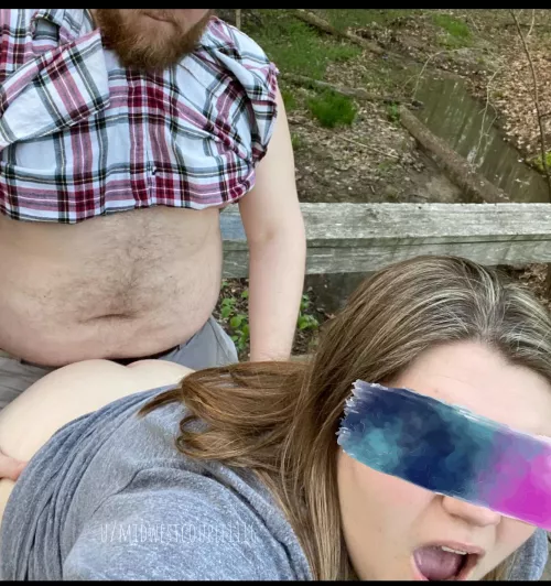 The weather has been warm so we go out and get hot