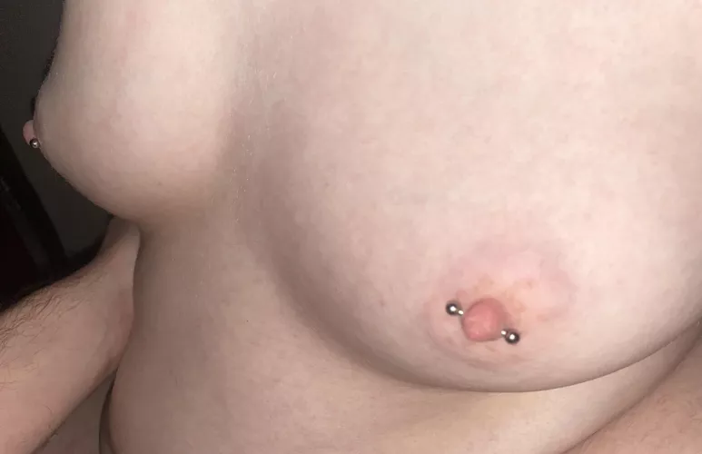 The wife’s fat little tits.