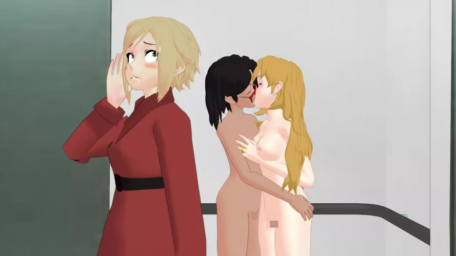 TheBlackBirdCalls gives us TerraxSaphron Office Elevator Sex