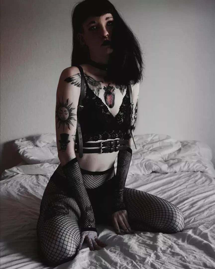 There is no such thing as too much fishnet. Fishnet is awesome.