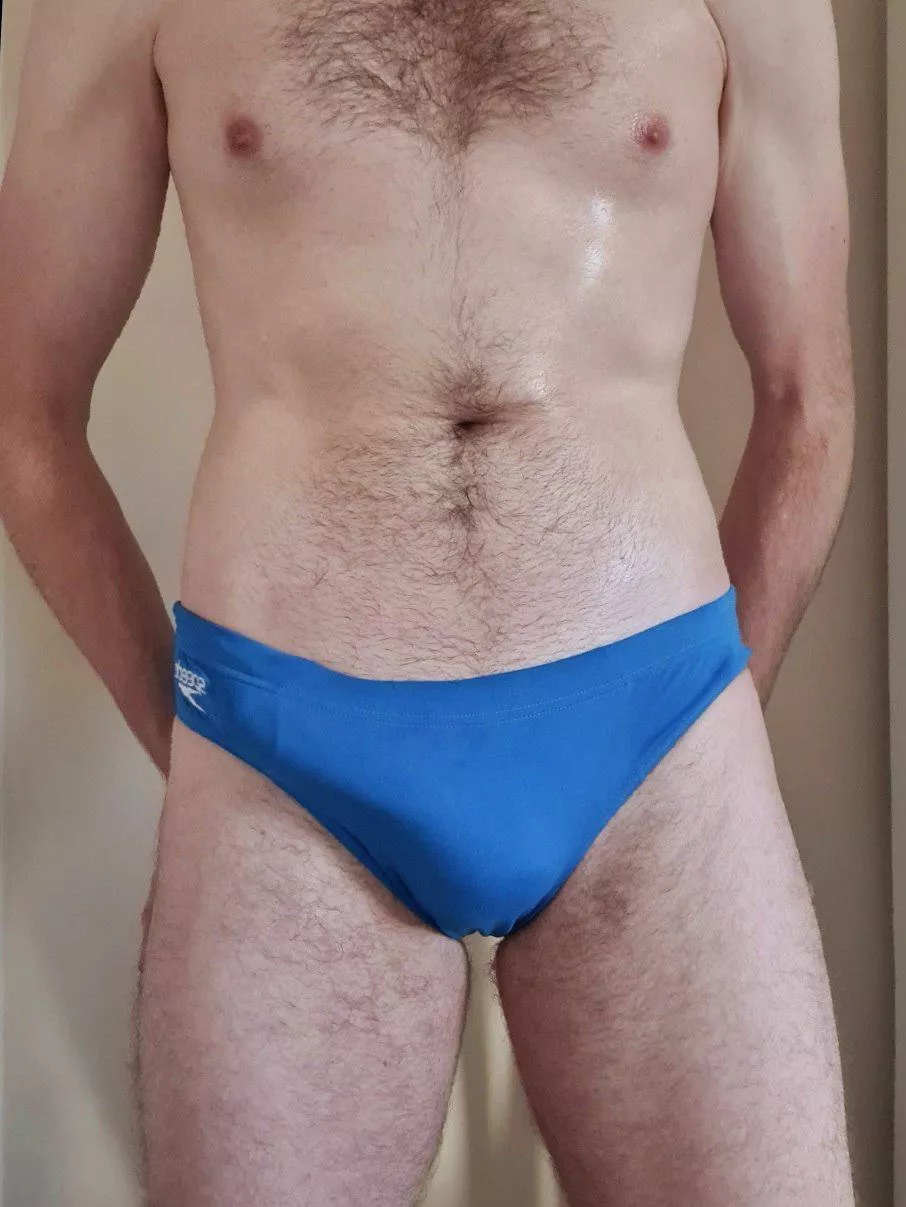 There's just nowhere to hide in speedos