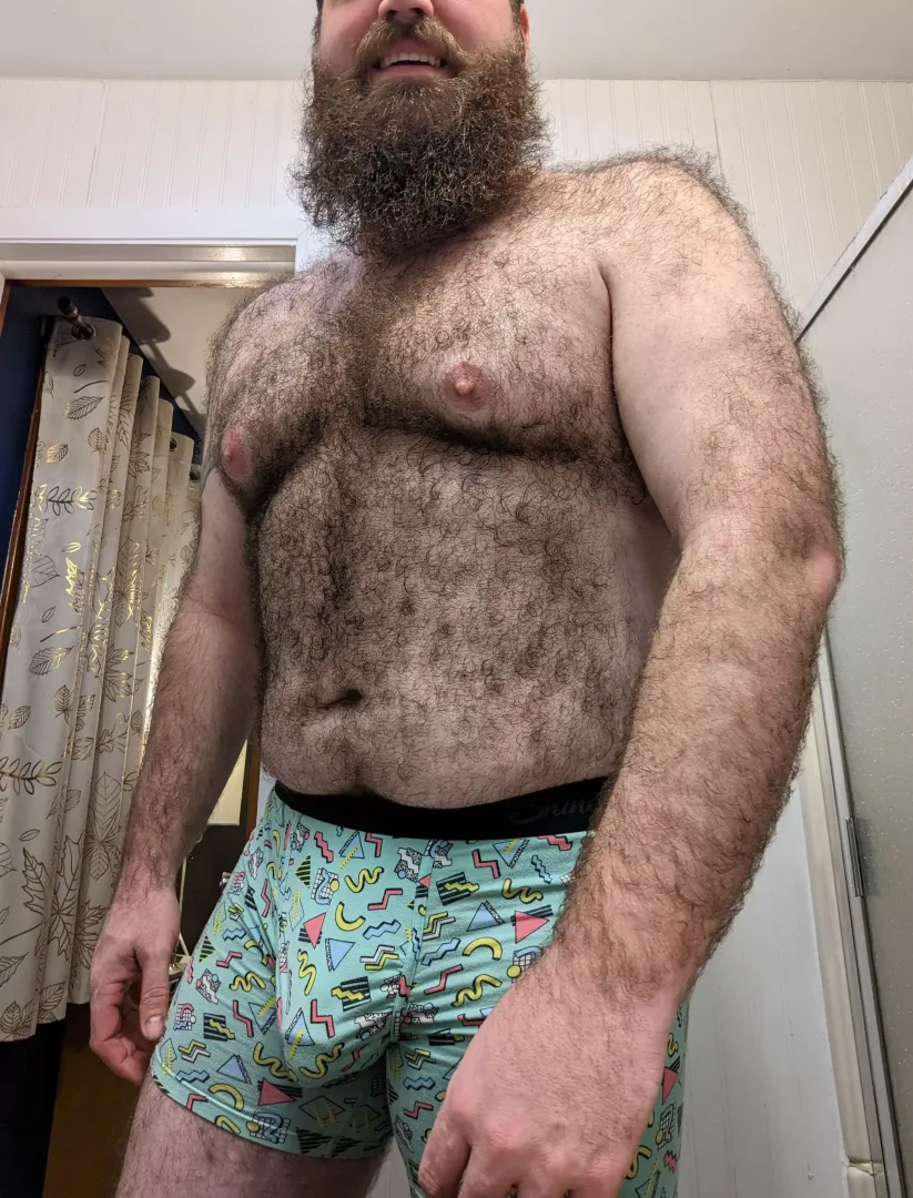 These boxer briefs always make my package look primo! 😁😁