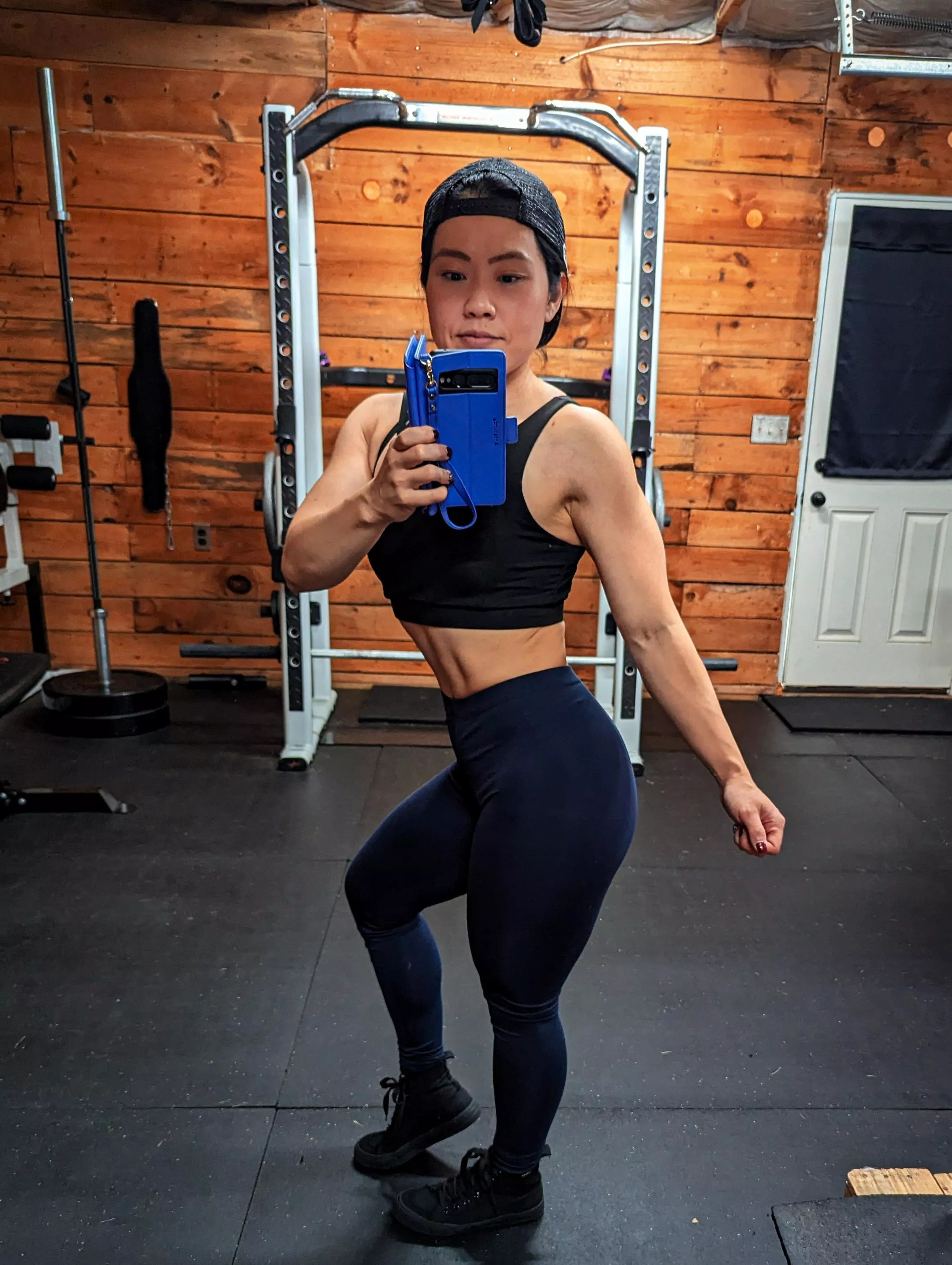 These skin tight leggings make me feel thicker than a Snickers!