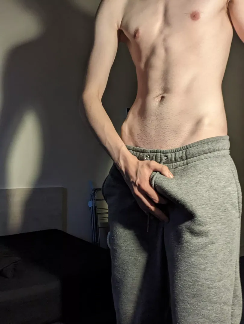 They always look better in grey joggers