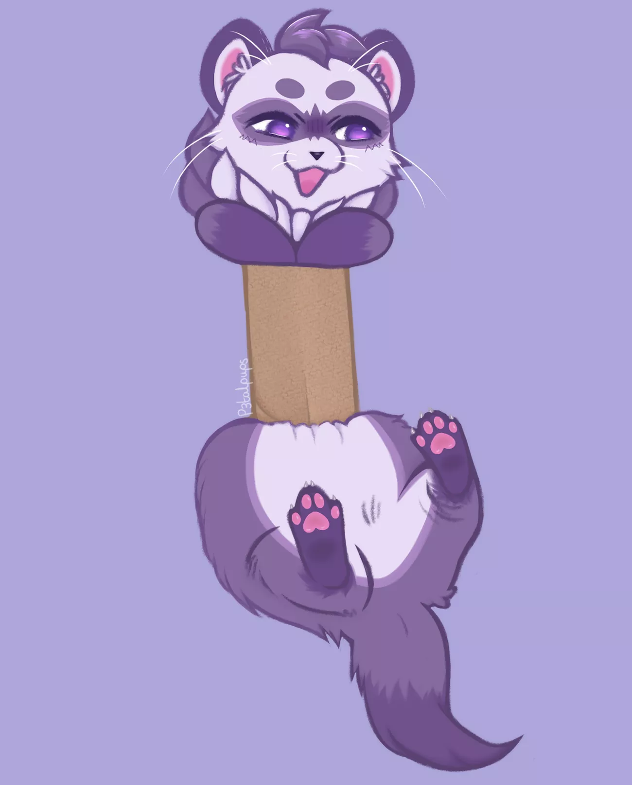 They are stuck! (art by me)