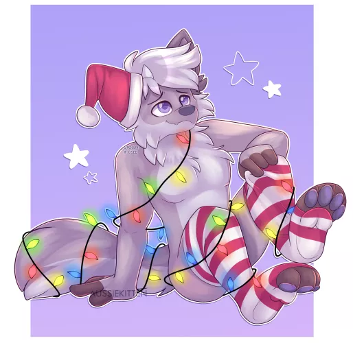 They are tangled in the lights! 💡 [YCH for wholesomefloouf | These are OPEN to comm! Info below]