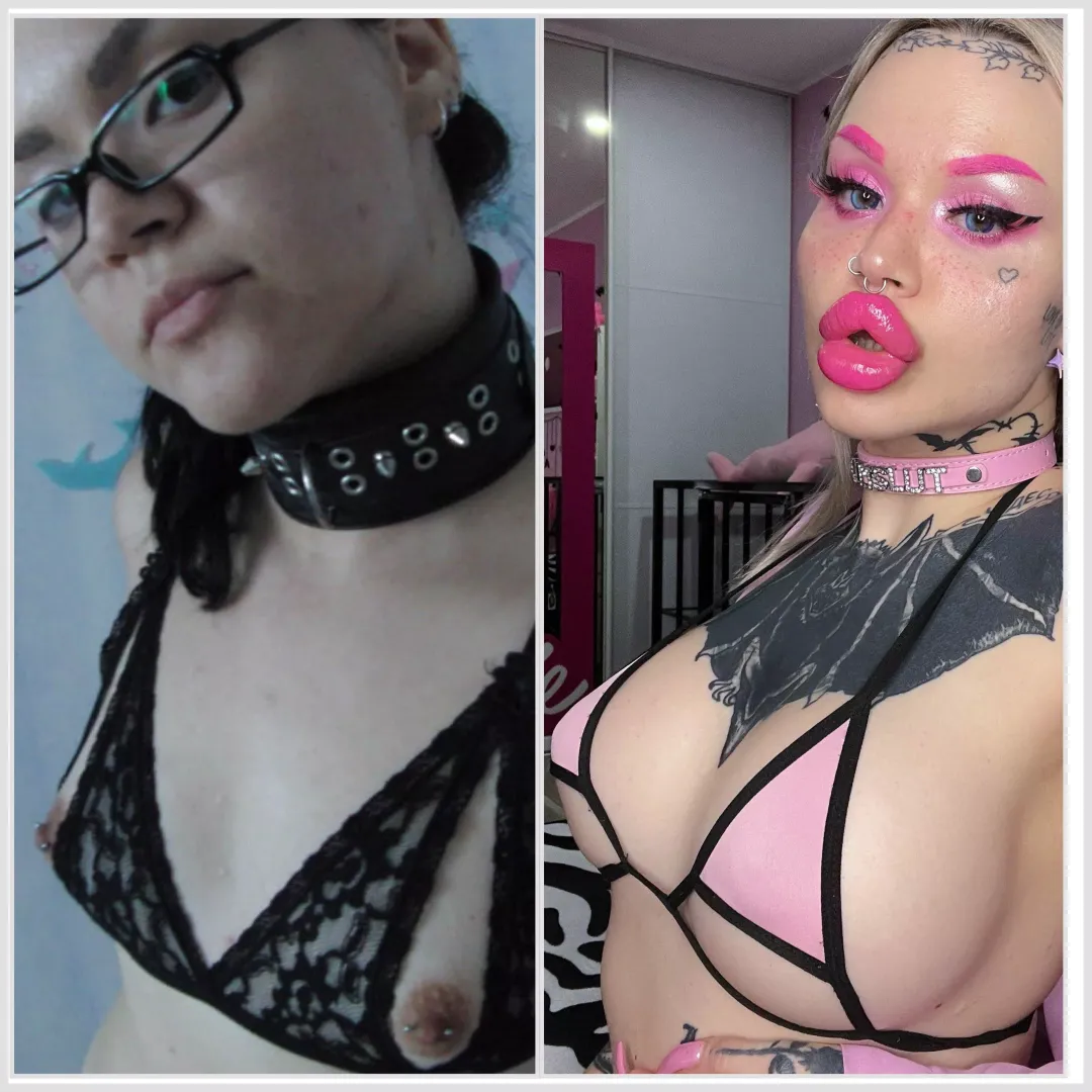 They said “its a huge turn off” about the left photo. What would they say now?