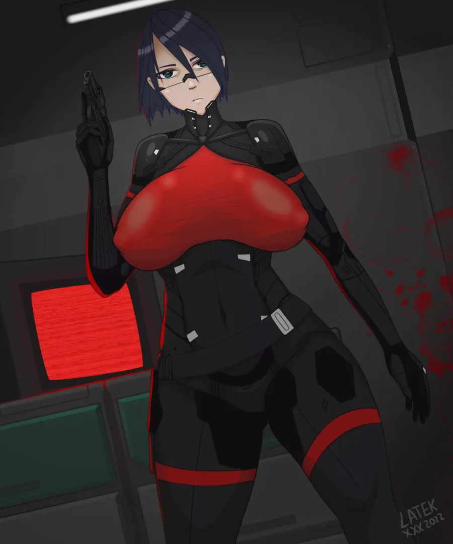 Thicc Elster [SIGNALIS] (latekxxx)(OC)