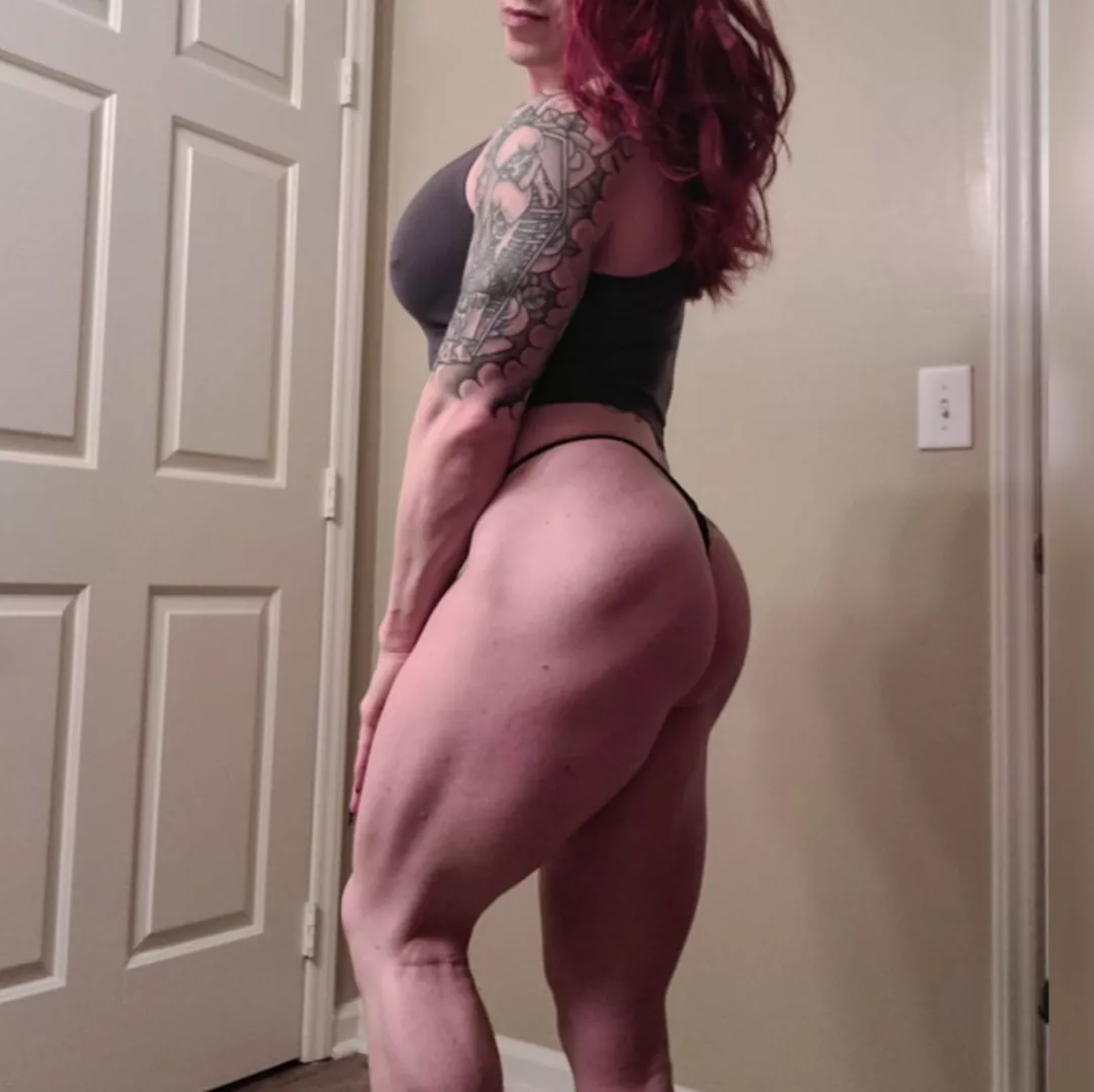 Thick. Fit and tight