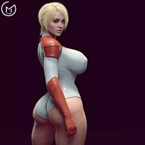 Thick Power Girl (GM Studios/Ghost GM) [DC]
