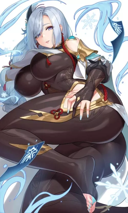 Thick Shenhe [Genshin Impact] (Karmiel)