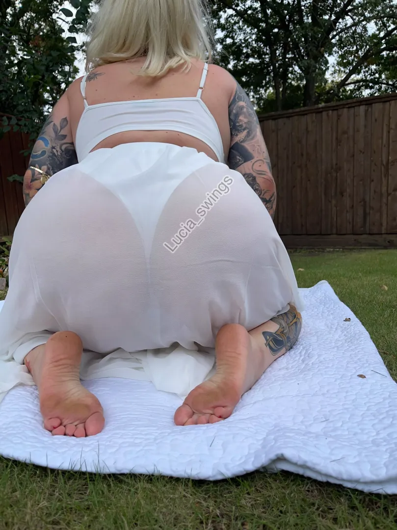 Thicker on top but kind to share the bum sometimes