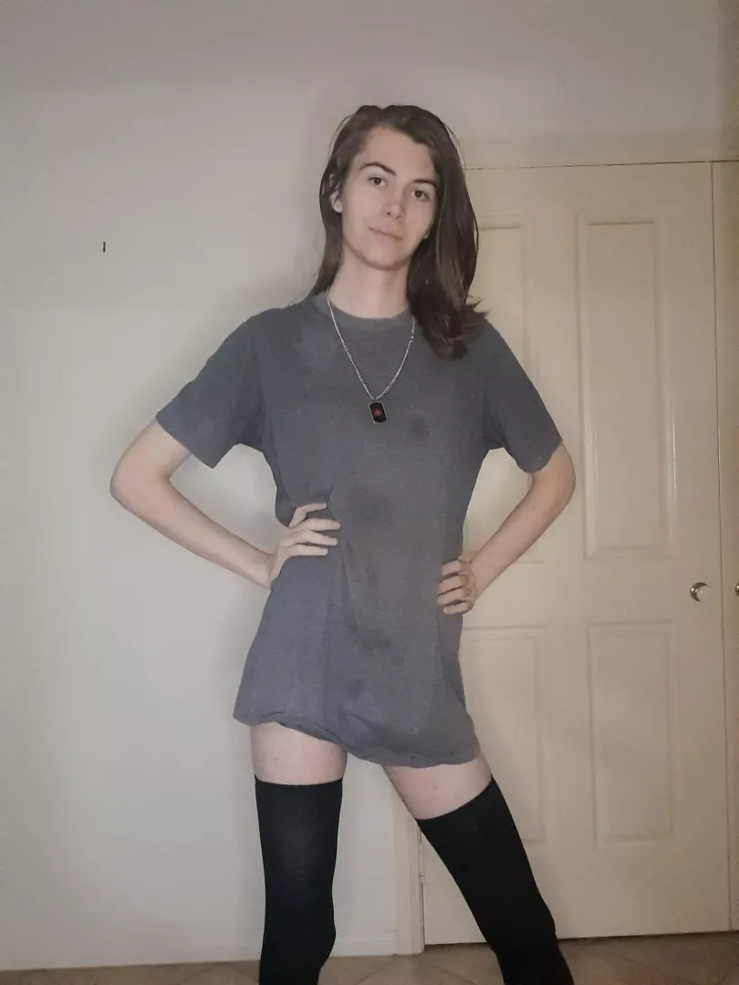 Thigh highs that reach my thighs 🥰🤎