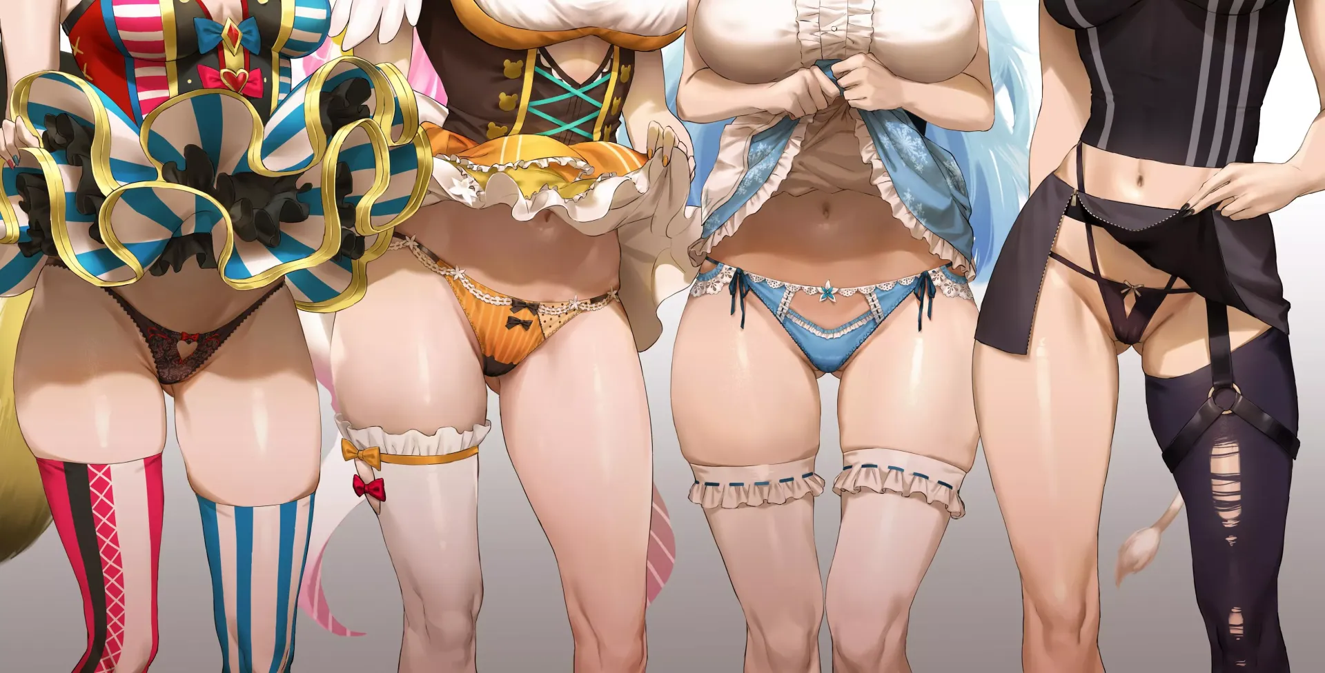 Thigh lineup [Hololive]