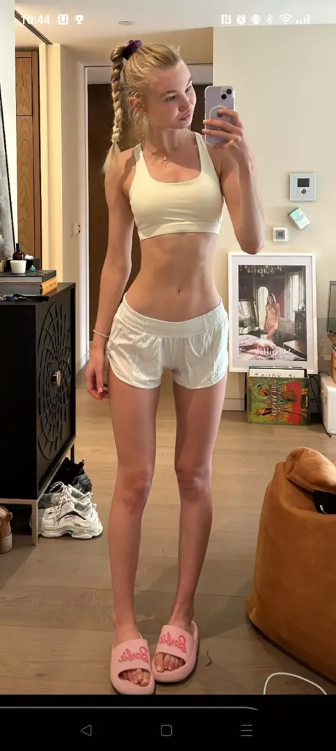 Thin blonde