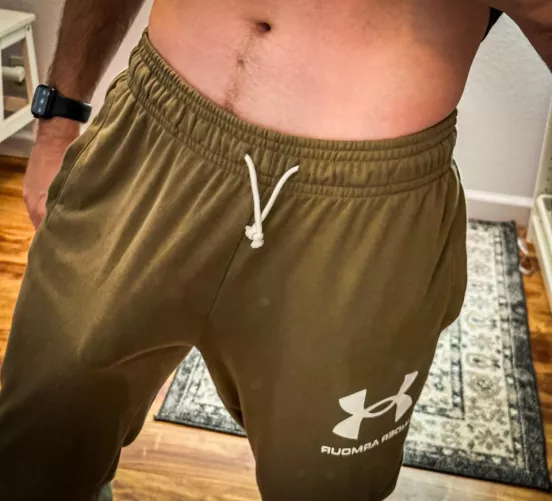 Think anyone noticed at the gym? ;)