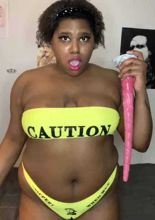 think I can fit the whole thing up my butt? 😳