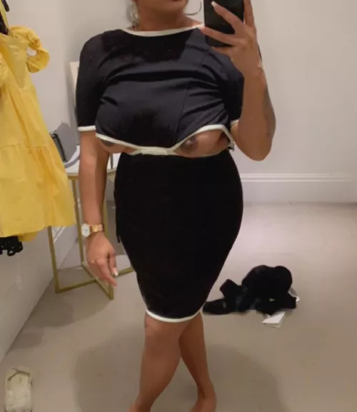 Think I need a bigger size dress