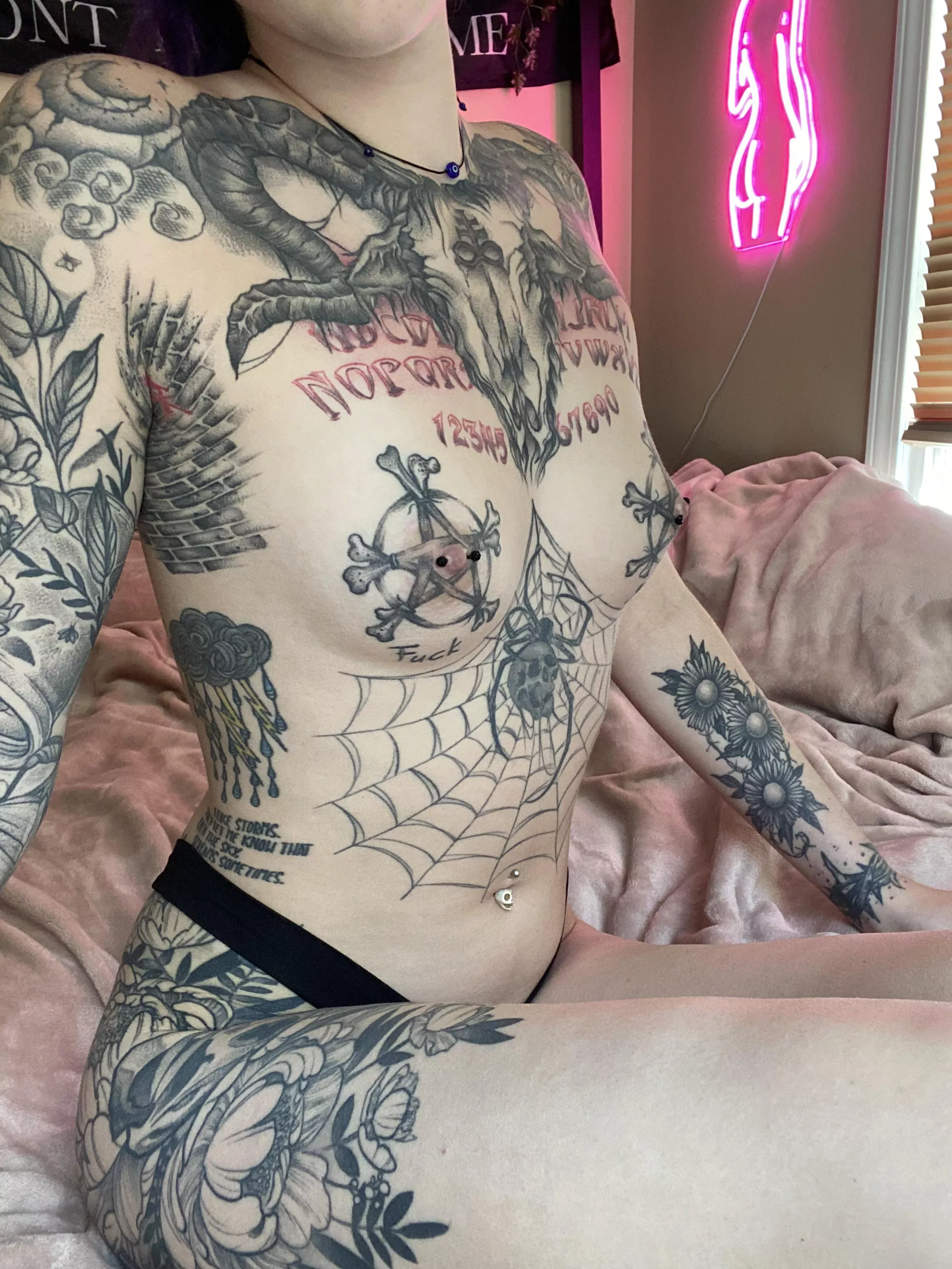 Think I’m gonna add another titty tattoo soon