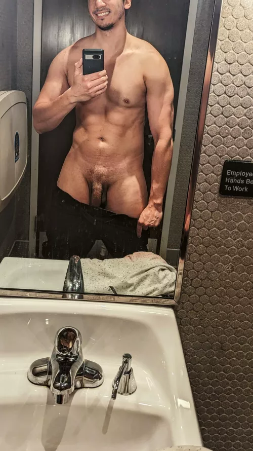 Think I'm gonna start taking pics in bathrooms while I'm out, starting with Starbucks.
