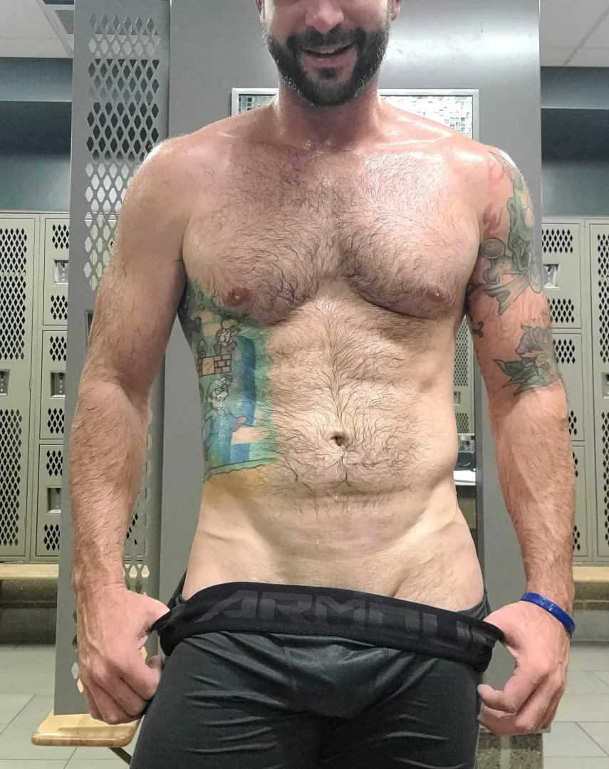 think of all the fun in the sauna you're missing out on