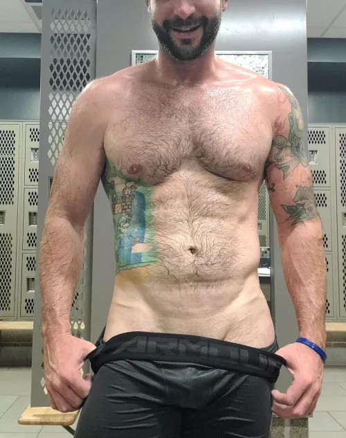 think of all the fun in the sauna you're missing out on