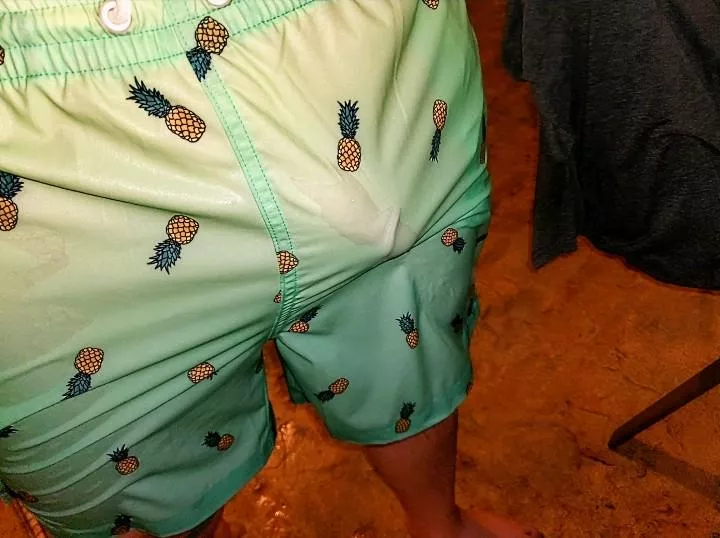 Think this hotel pool will approve my swim wear?