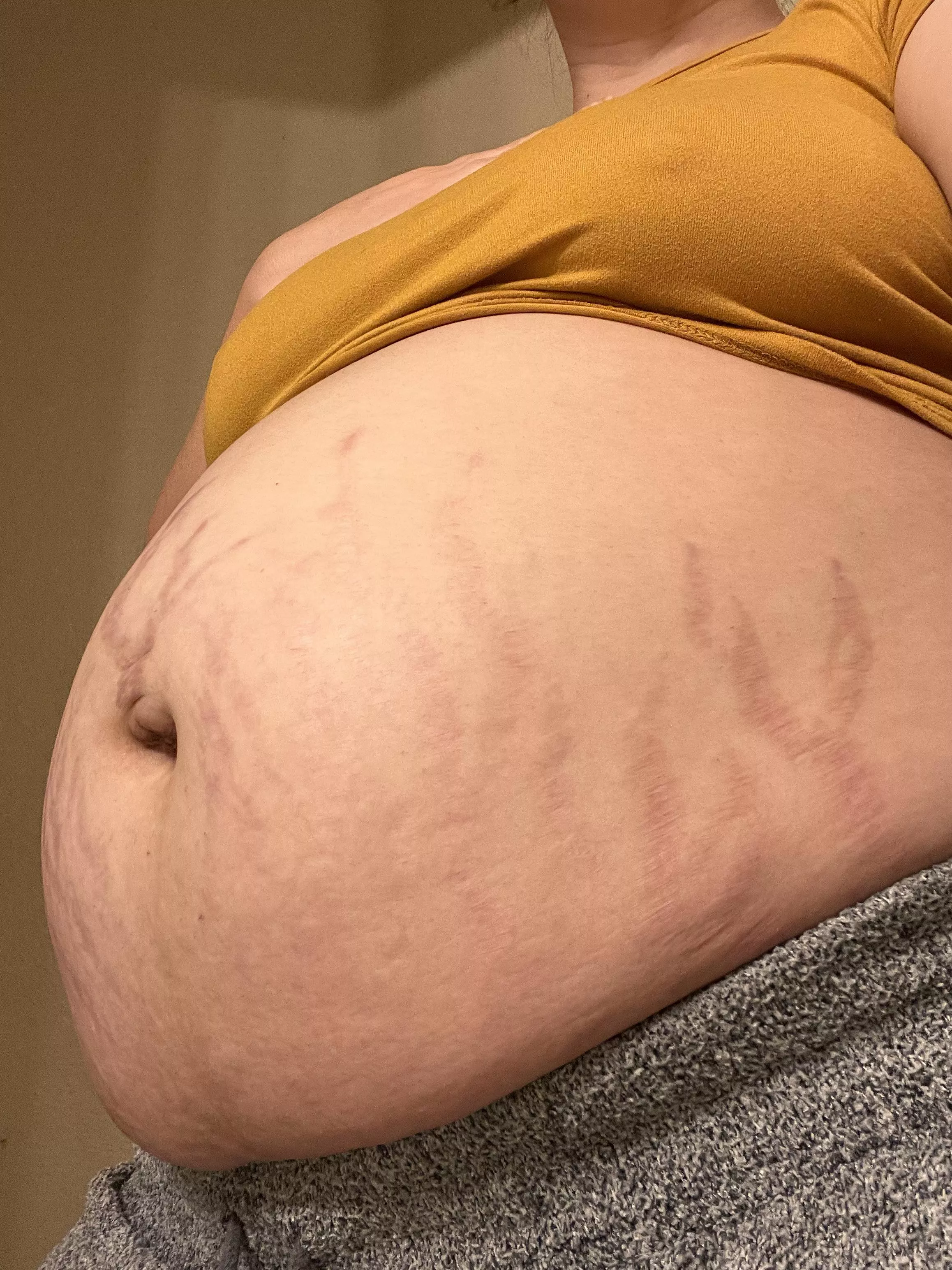 Think this shirt fit better before the 60 wings and baskets French fries.