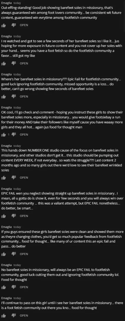 this guy is a pillar of the footlover community