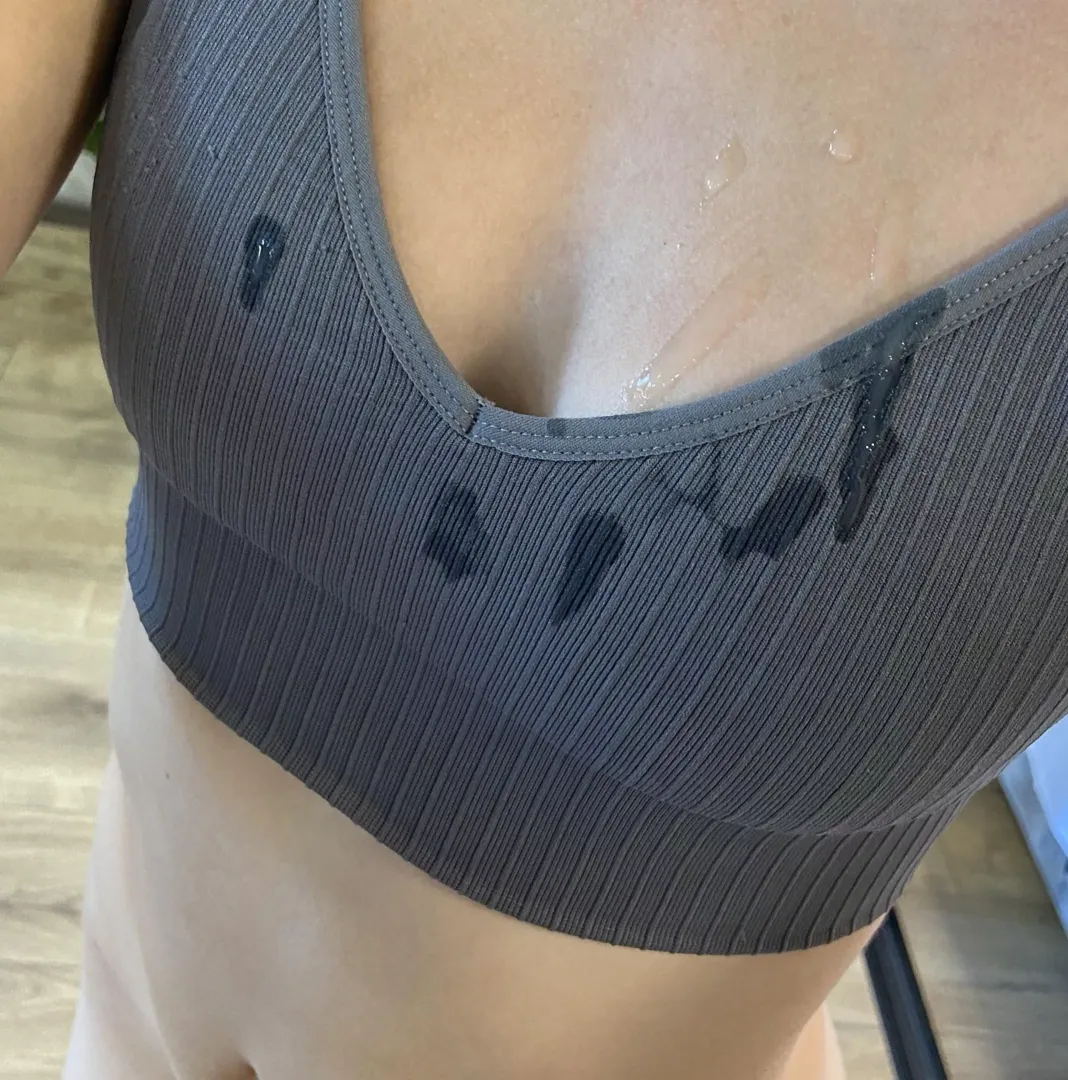 this guy's fluid covered my clothes