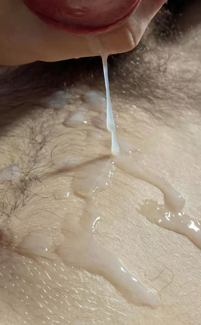 This happenned just from me thinking about all you guys on here looking at my dick.......