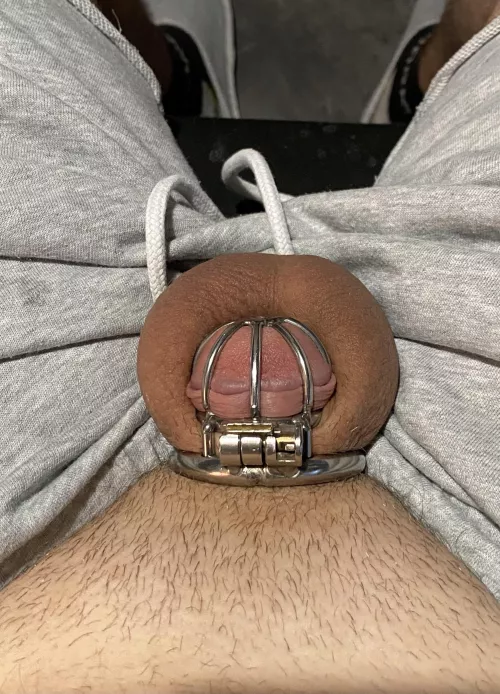 This is how I keep my 18 years old virgin dick