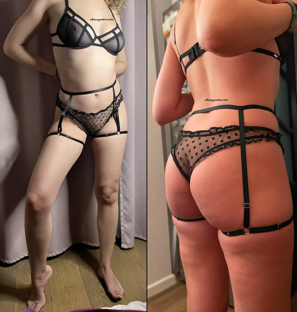 This is how I'll be waiting for you to come home. It may not be 100% perfect, but this body is mine ;)