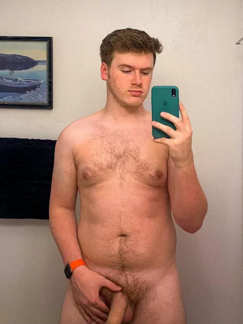 This is kinda heavy, wanna hold it? 😈