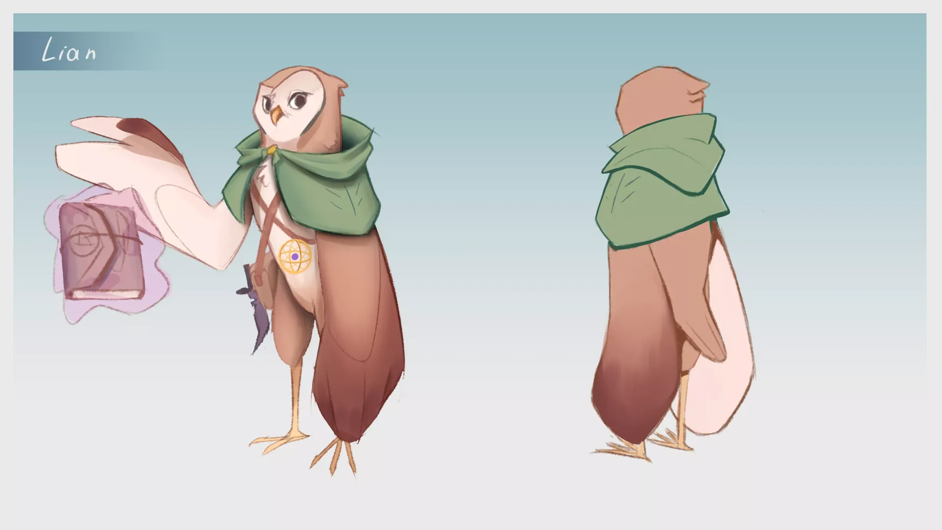 This is Lian my new OC, but I didn't really like this art, maybe I'll do a better redesign later