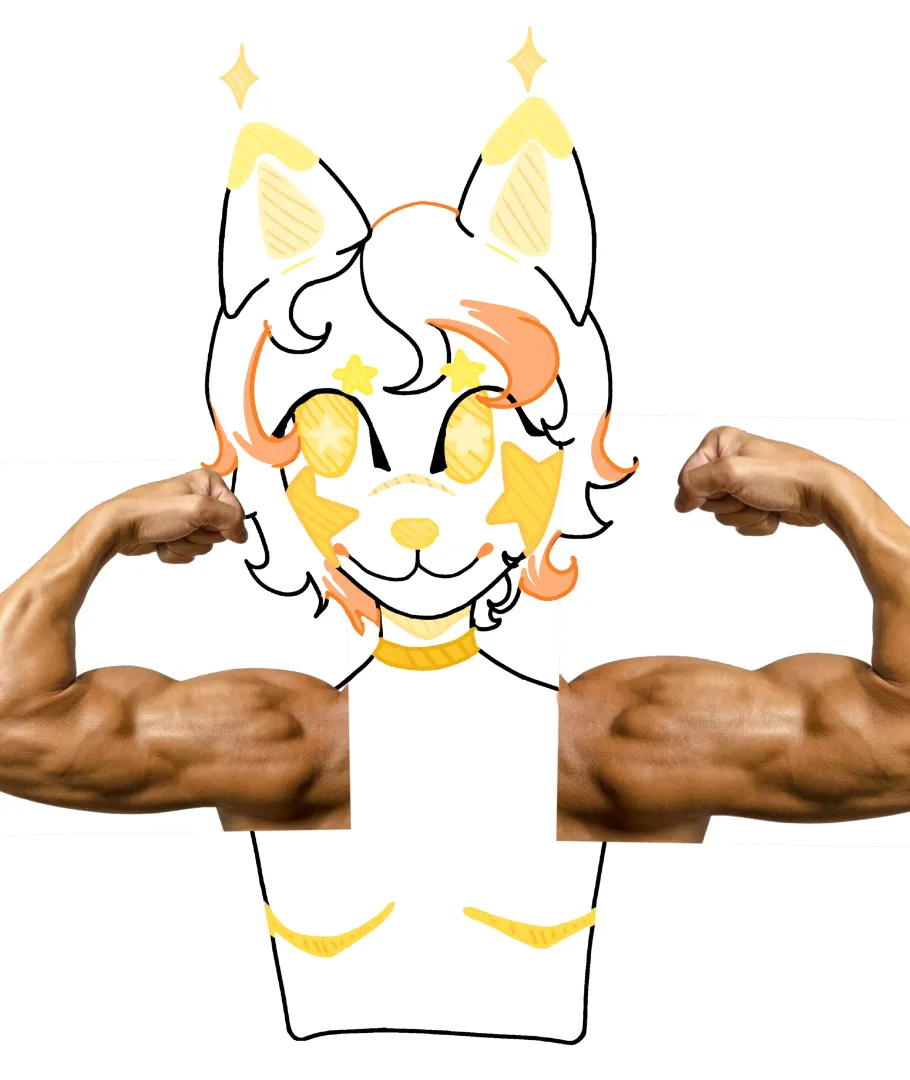 This is like my 2nd attempt to draw a furry ever(Pleas ignore the fact that i was to lazy to draw arms)