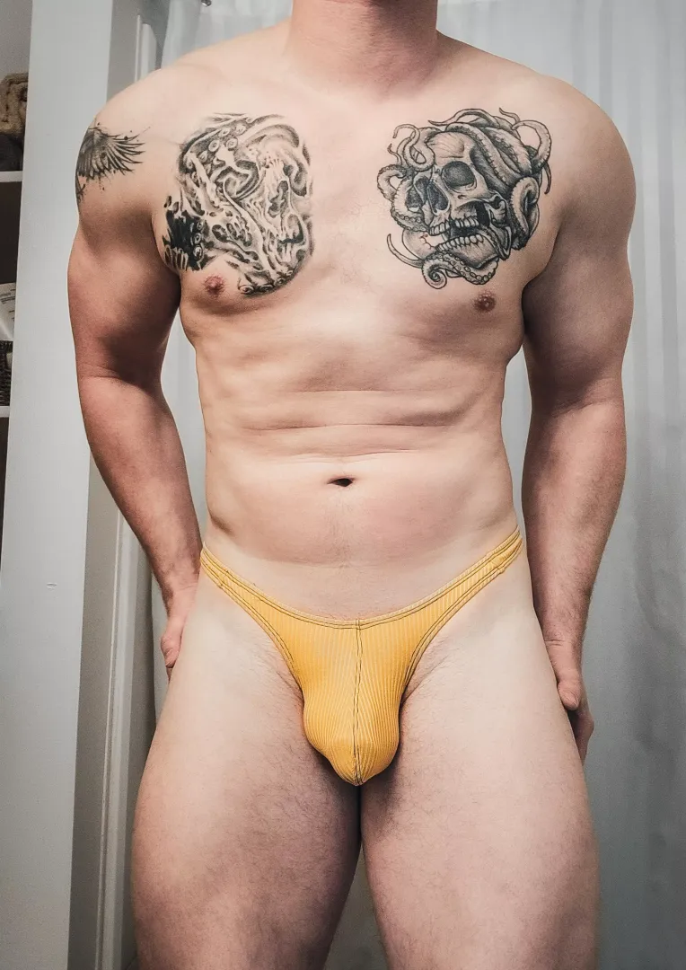 This is my new slim cut version. What do you think? This or the classic cut?