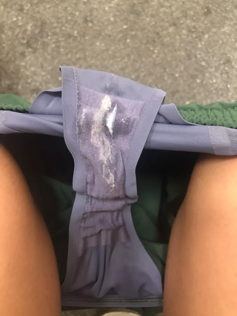 This is what the inside of my panties look like after wearing them for 2 days 😅