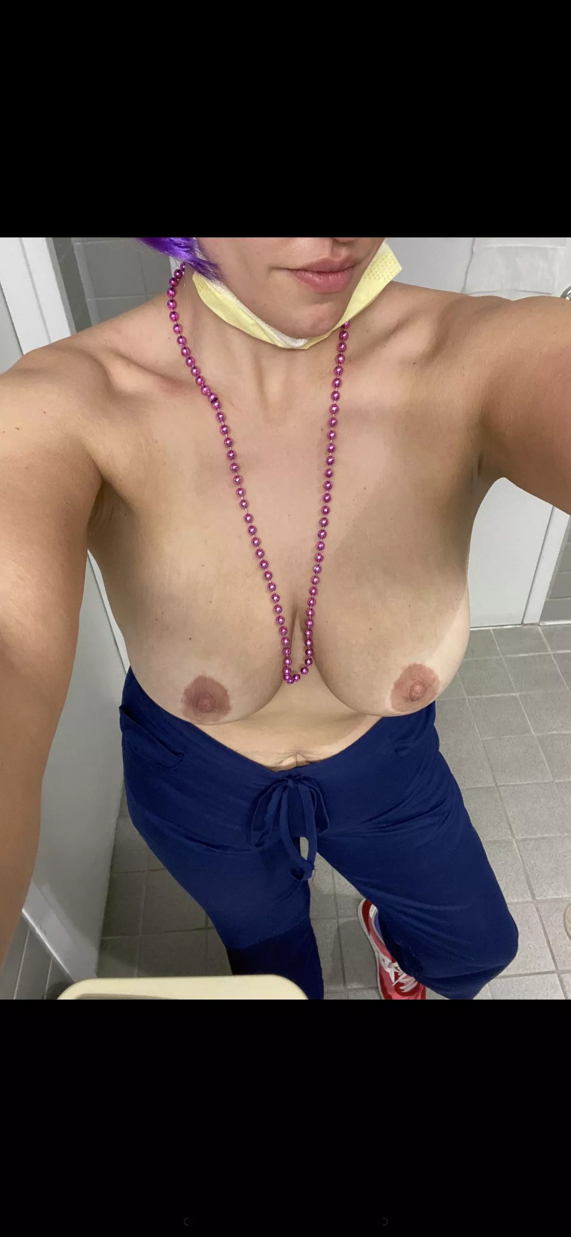 This nurse loves Mardi Gras