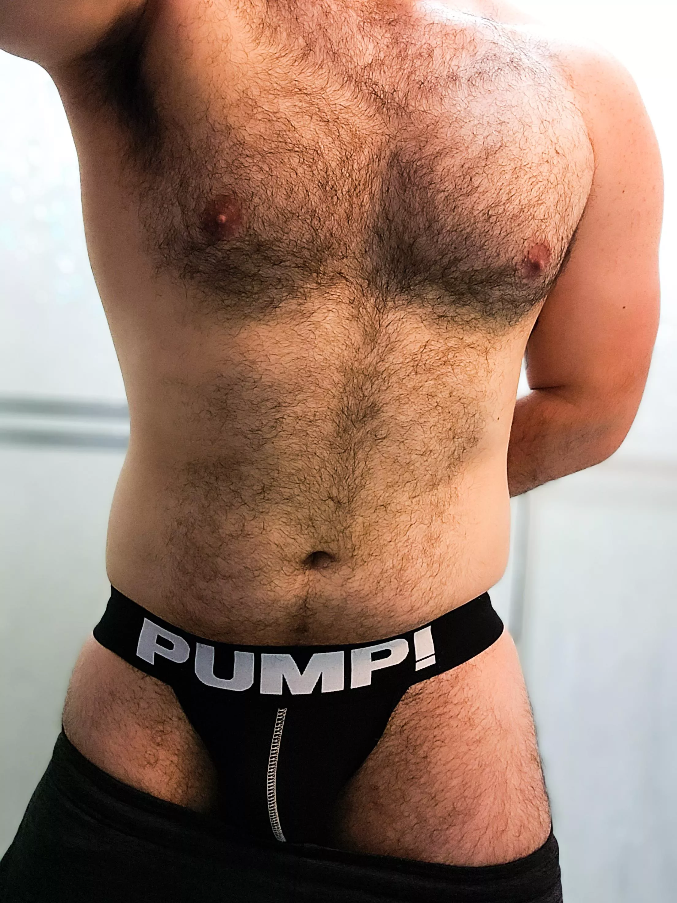 This sweaty jock after my workout 🥵💦