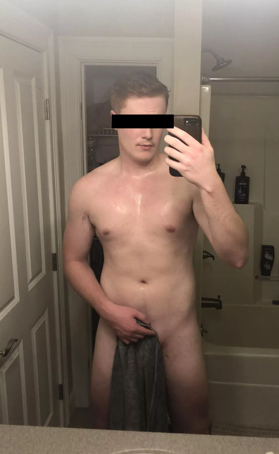 This towel is big enough for the both of us