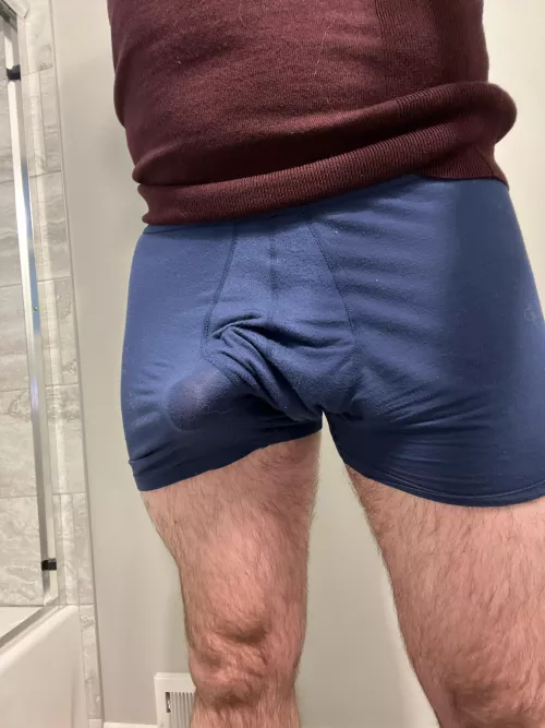 This underwear does it’s best to keep everything where it should be during a workout [m]