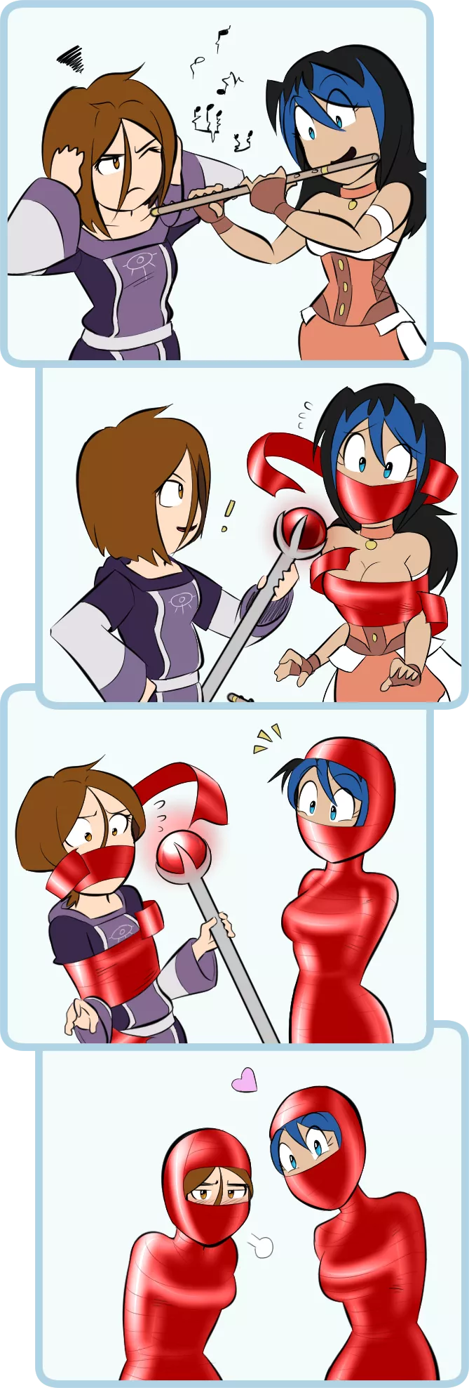 This was the first bondage art I ever saw, what's yours?