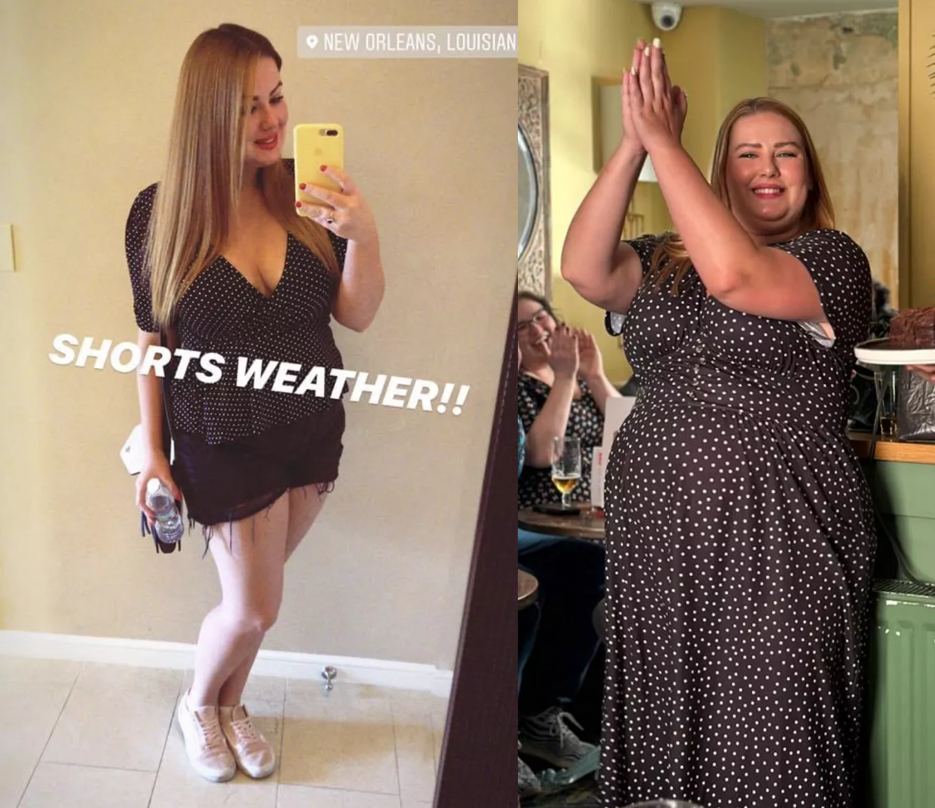 Those shorts ain't fitting no more