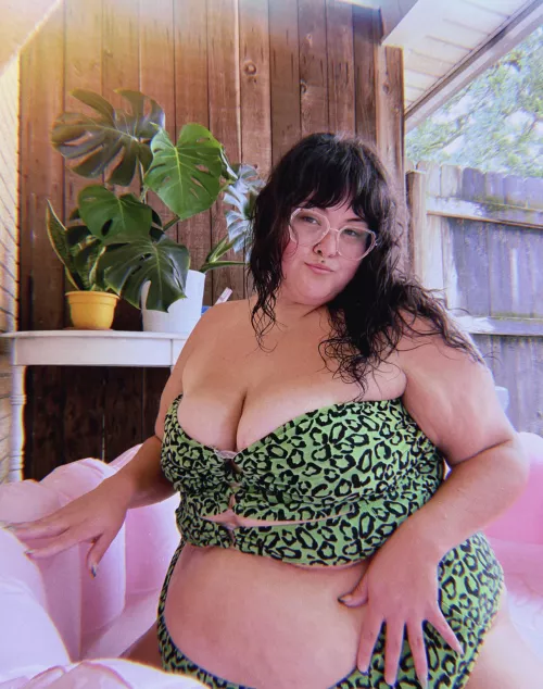 thought about taking my suit off with this heat wave 🥵💦